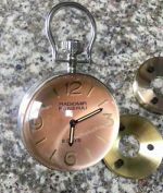 Radiomir Panerai Table Clock Replica AAA  - SS Pink Face PAM 581